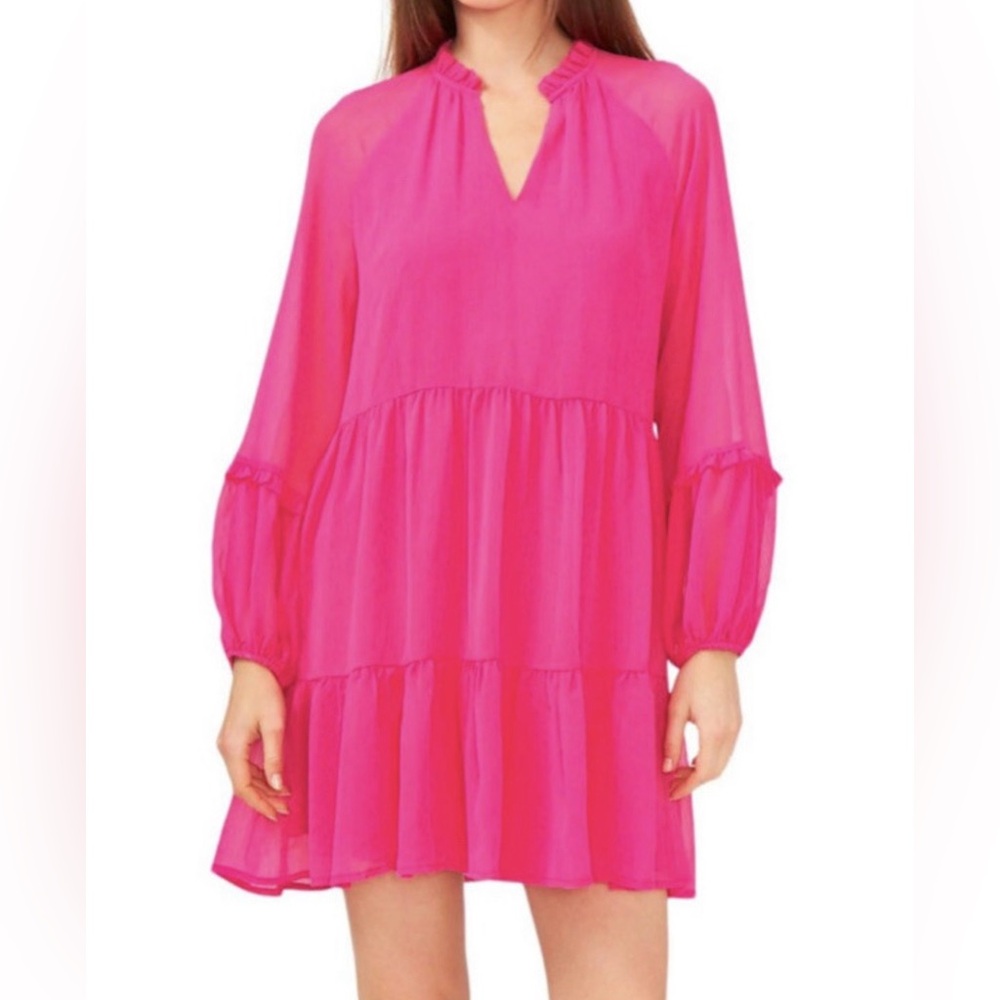 Elegant Pink Women's Dress